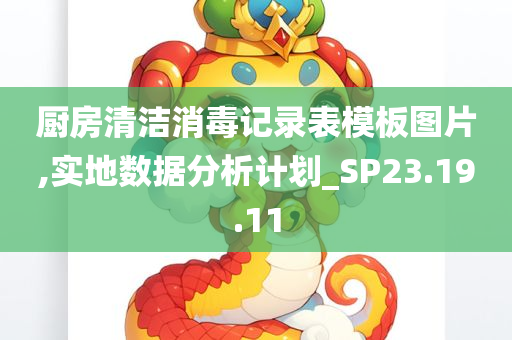 厨房清洁消毒记录表模板图片,实地数据分析计划_SP23.19.11