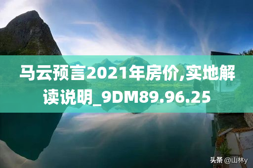 马云预言2021年房价,实地解读说明_9DM89.96.25