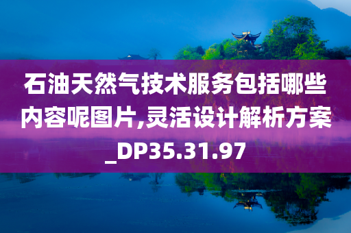 石油天然气技术服务包括哪些内容呢图片,灵活设计解析方案_DP35.31.97