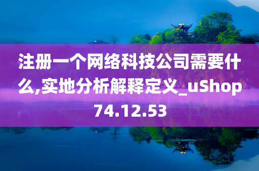 注册一个网络科技公司需要什么,实地分析解释定义_uShop74.12.53