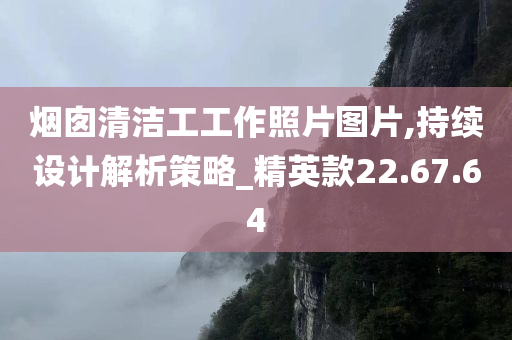 烟囱清洁工工作照片图片,持续设计解析策略_精英款22.67.64