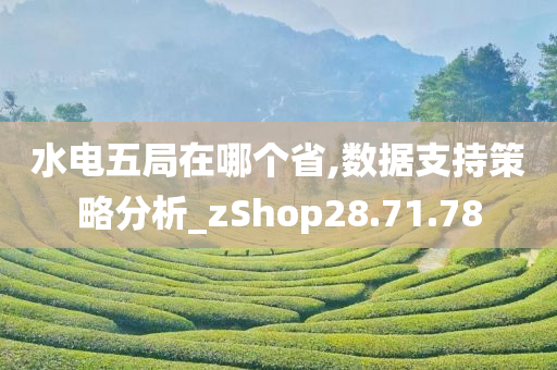 水电五局在哪个省,数据支持策略分析_zShop28.71.78