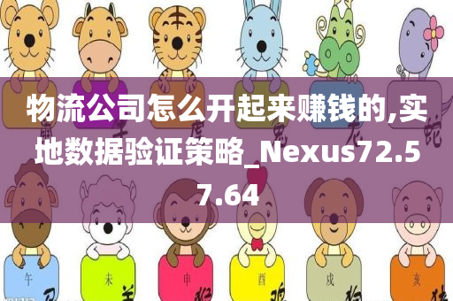 物流公司怎么开起来赚钱的,实地数据验证策略_Nexus72.57.64