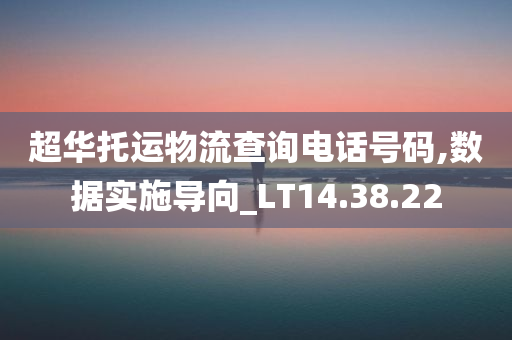 超华托运物流查询电话号码,数据实施导向_LT14.38.22