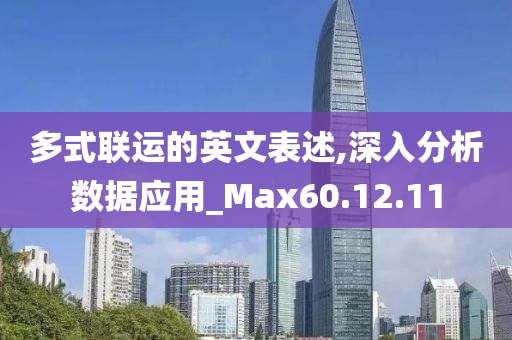 多式联运的英文表述,深入分析数据应用_Max60.12.11