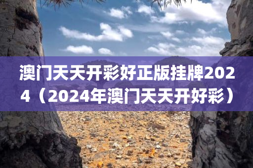 澳门天天开彩好正版挂牌2024（2024年澳门天天开好彩）