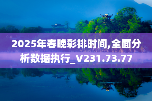 2025年春晚彩排时间,全面分析数据执行_V231.73.77