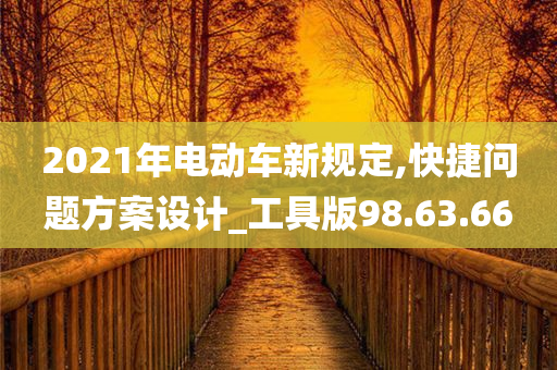 2021年电动车新规定,快捷问题方案设计_工具版98.63.66