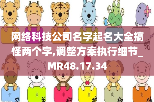 网络科技公司名字起名大全搞怪两个字,调整方案执行细节_MR48.17.34