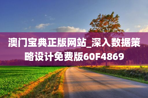 澳门宝典正版网站_深入数据策略设计免费版60F4869