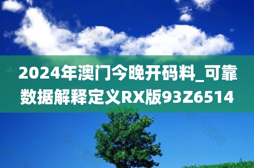 2024年澳门今晚开码料_可靠数据解释定义RX版93Z6514