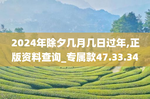 2024年除夕几月几日过年,正版资料查询_专属款47.33.34