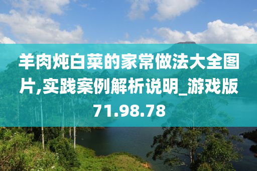 羊肉炖白菜的家常做法大全图片,实践案例解析说明_游戏版71.98.78