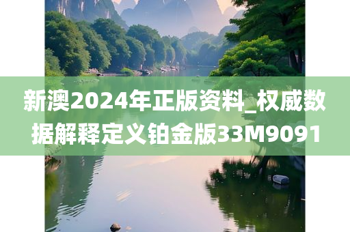 新澳2024年正版资料_权威数据解释定义铂金版33M9091