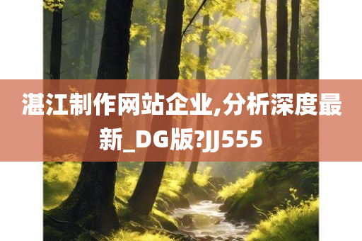 湛江制作网站企业,分析深度最新_DG版?JJ555