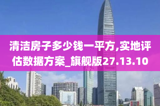 清洁房子多少钱一平方,实地评估数据方案_旗舰版27.13.10