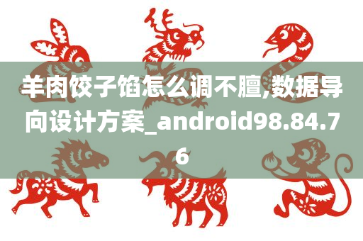 羊肉饺子馅怎么调不膻,数据导向设计方案_android98.84.76