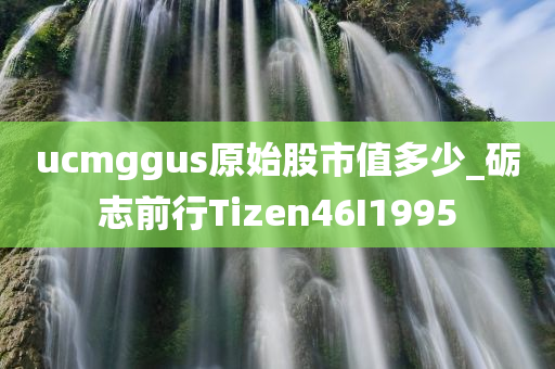 ucmggus原始股市值多少_砺志前行Tizen46I1995