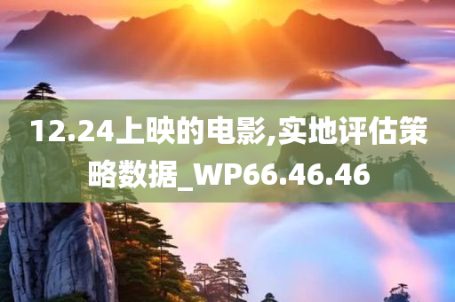 12.24上映的电影,实地评估策略数据_WP66.46.46