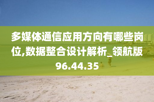 多媒体通信应用方向有哪些岗位,数据整合设计解析_领航版96.44.35