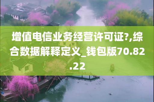 增值电信业务经营许可证?,综合数据解释定义_钱包版70.82.22