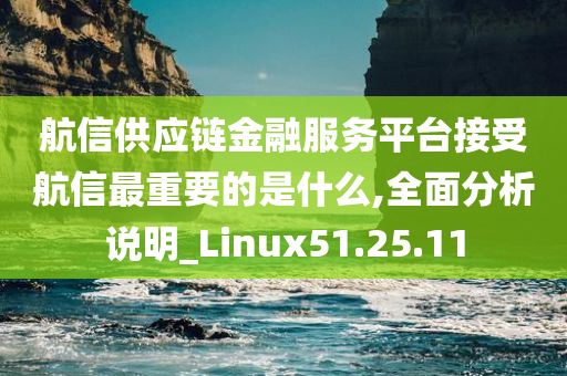 航信供应链金融服务平台接受航信最重要的是什么,全面分析说明_Linux51.25.11