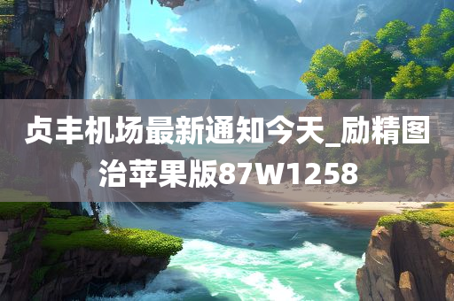 贞丰机场最新通知今天_励精图治苹果版87W1258