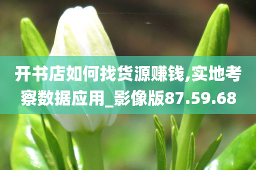 开书店如何找货源赚钱,实地考察数据应用_影像版87.59.68