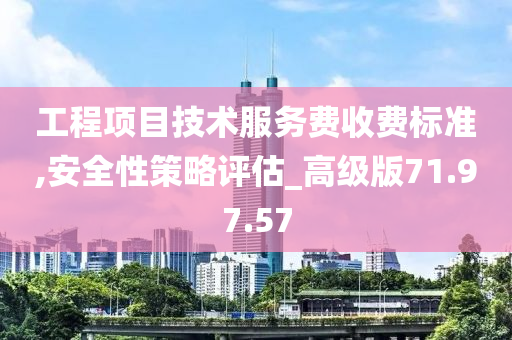 工程项目技术服务费收费标准,安全性策略评估_高级版71.97.57