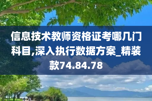 信息技术教师资格证考哪几门科目,深入执行数据方案_精装款74.84.78