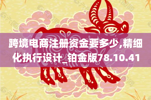 跨境电商注册资金要多少,精细化执行设计_铂金版78.10.41