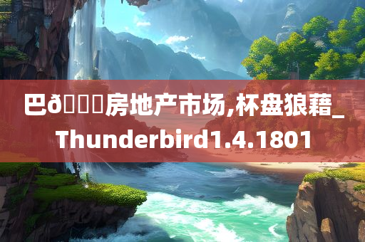 巴🐎房地产市场,杯盘狼藉_Thunderbird1.4.1801