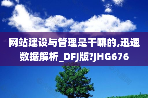 网站建设与管理是干嘛的,迅速数据解析_DFJ版?JHG676