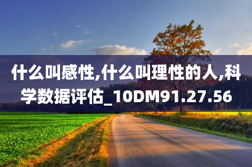 什么叫感性,什么叫理性的人,科学数据评估_10DM91.27.56