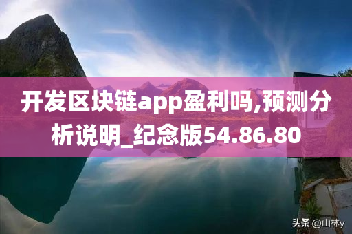 开发区块链app盈利吗,预测分析说明_纪念版54.86.80