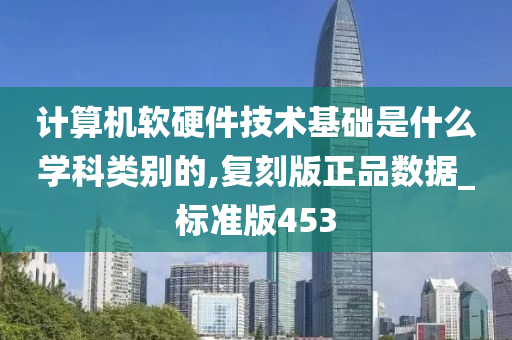 计算机软硬件技术基础是什么学科类别的,复刻版正品数据_标准版453