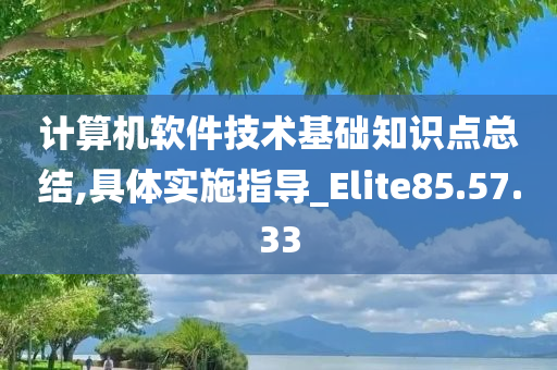 计算机软件技术基础知识点总结,具体实施指导_Elite85.57.33