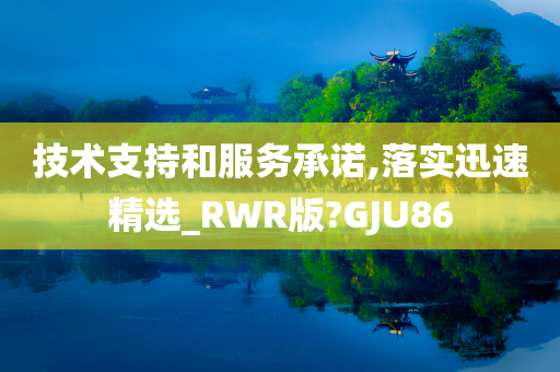 技术支持和服务承诺,落实迅速精选_RWR版?GJU86