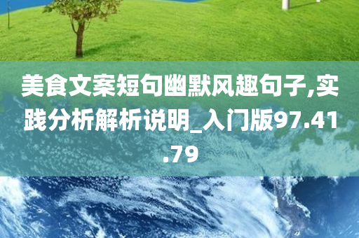 美食文案短句幽默风趣句子,实践分析解析说明_入门版97.41.79