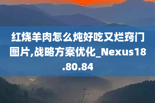 红烧羊肉怎么炖好吃又烂窍门图片,战略方案优化_Nexus18.80.84