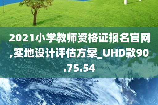 2021小学教师资格证报名官网,实地设计评估方案_UHD款90.75.54