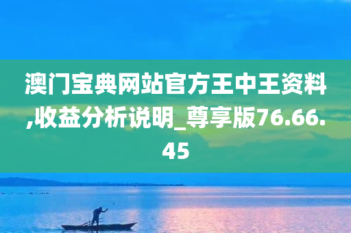 澳门宝典网站官方王中王资料,收益分析说明_尊享版76.66.45