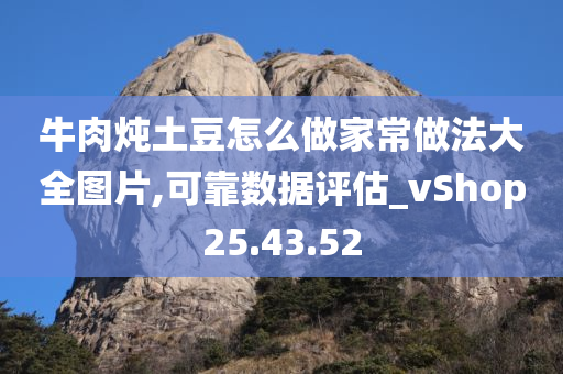 牛肉炖土豆怎么做家常做法大全图片,可靠数据评估_vShop25.43.52