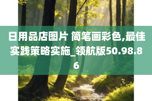 日用品店图片 简笔画彩色,最佳实践策略实施_领航版50.98.86