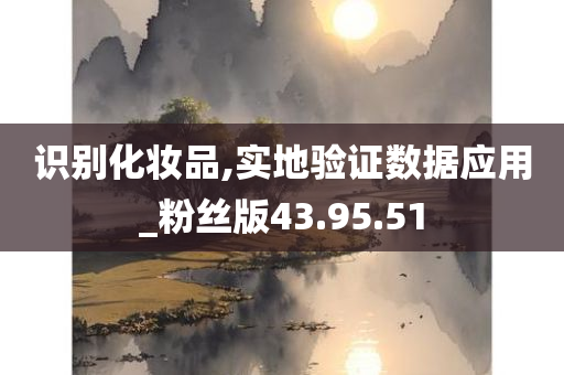 识别化妆品,实地验证数据应用_粉丝版43.95.51