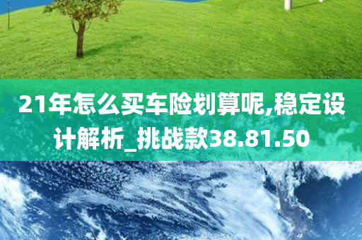 21年怎么买车险划算呢,稳定设计解析_挑战款38.81.50