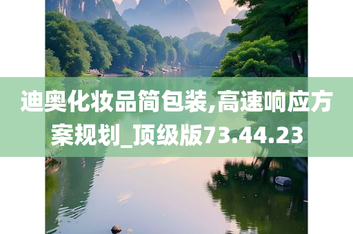 迪奥化妆品简包装,高速响应方案规划_顶级版73.44.23