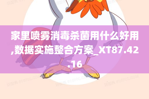 家里喷雾消毒杀菌用什么好用,数据实施整合方案_XT87.42.16