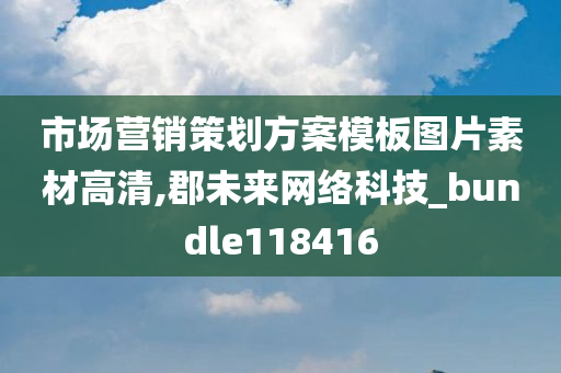 市场营销策划方案模板图片素材高清,郡未来网络科技_bundle118416