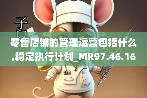 零售店铺的管理运营包括什么,稳定执行计划_MR97.46.16